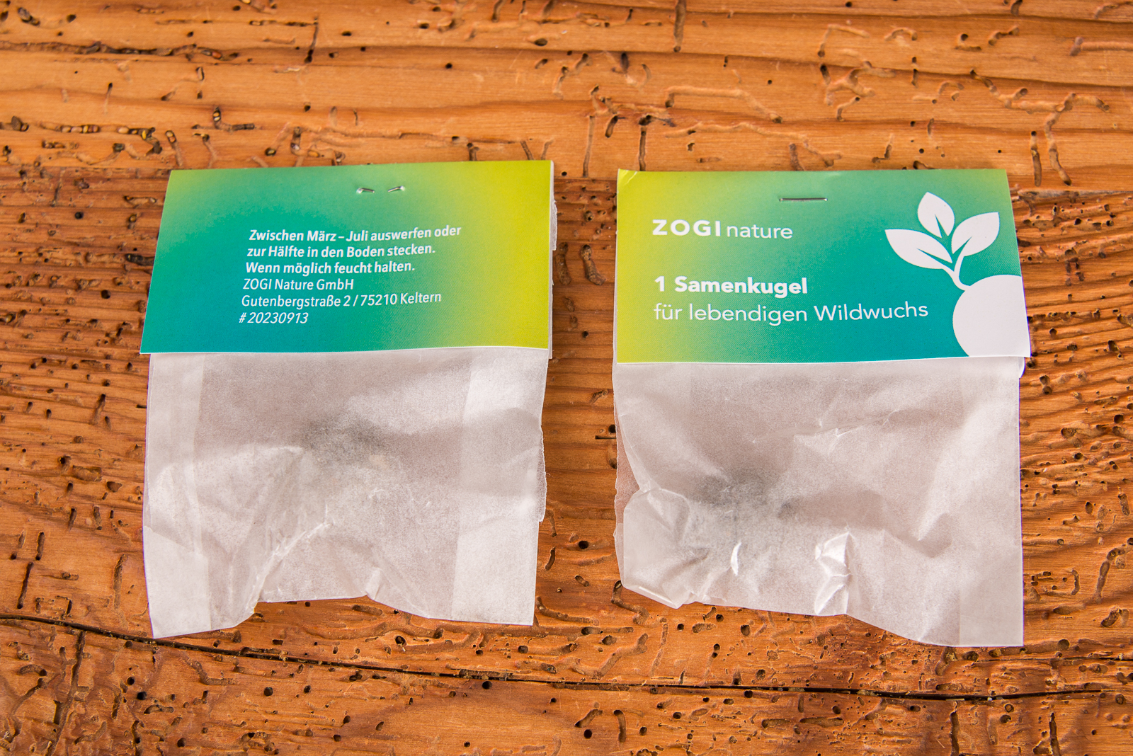 Samenbomben als nachhaltige Werbegeschenke mit individuellem Logodruck