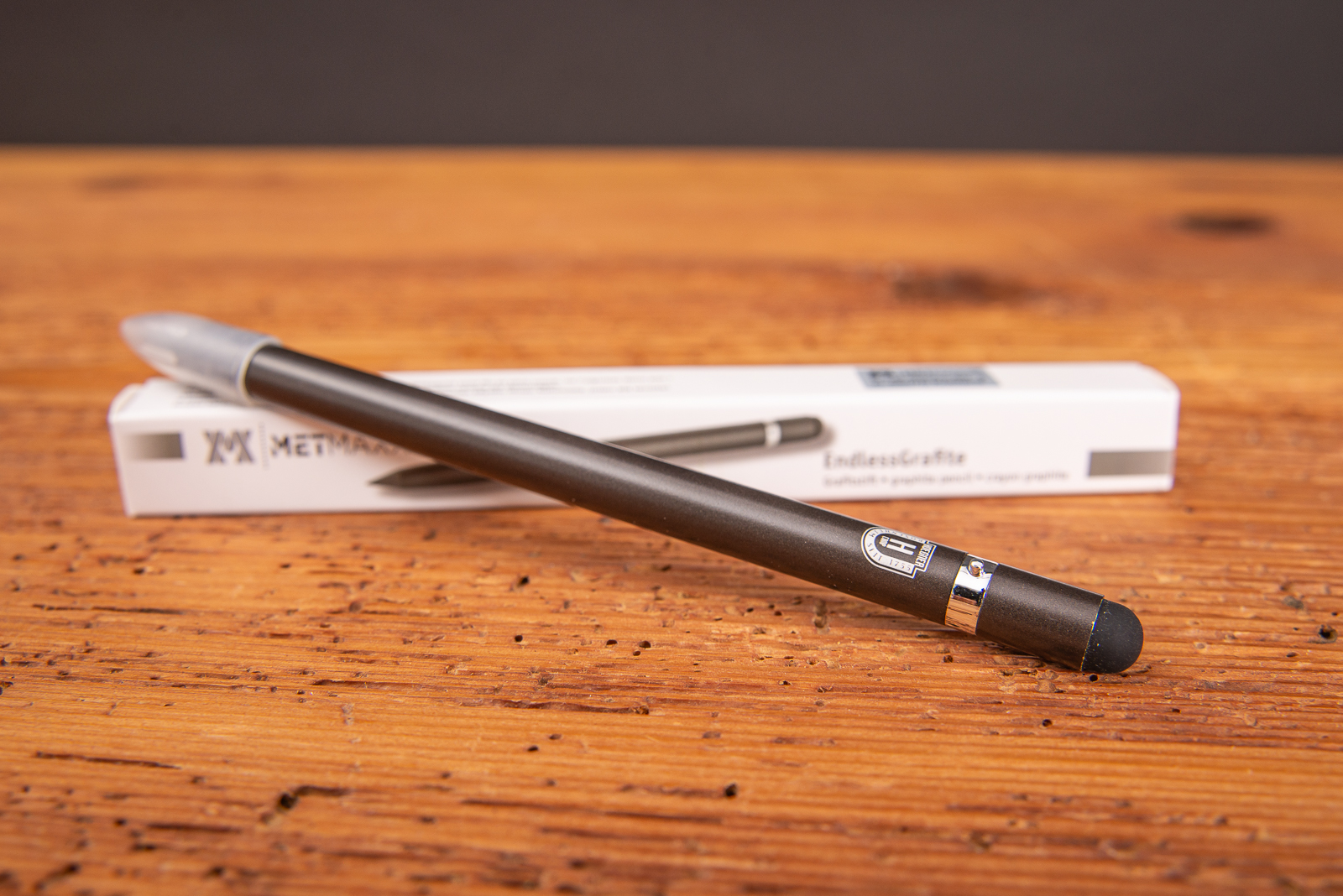 Endless Grafite Bleistift mit Logodruck H&ouml;gner als nachhaltiges Incentiv f&uuml;r Messen und Schulungen..