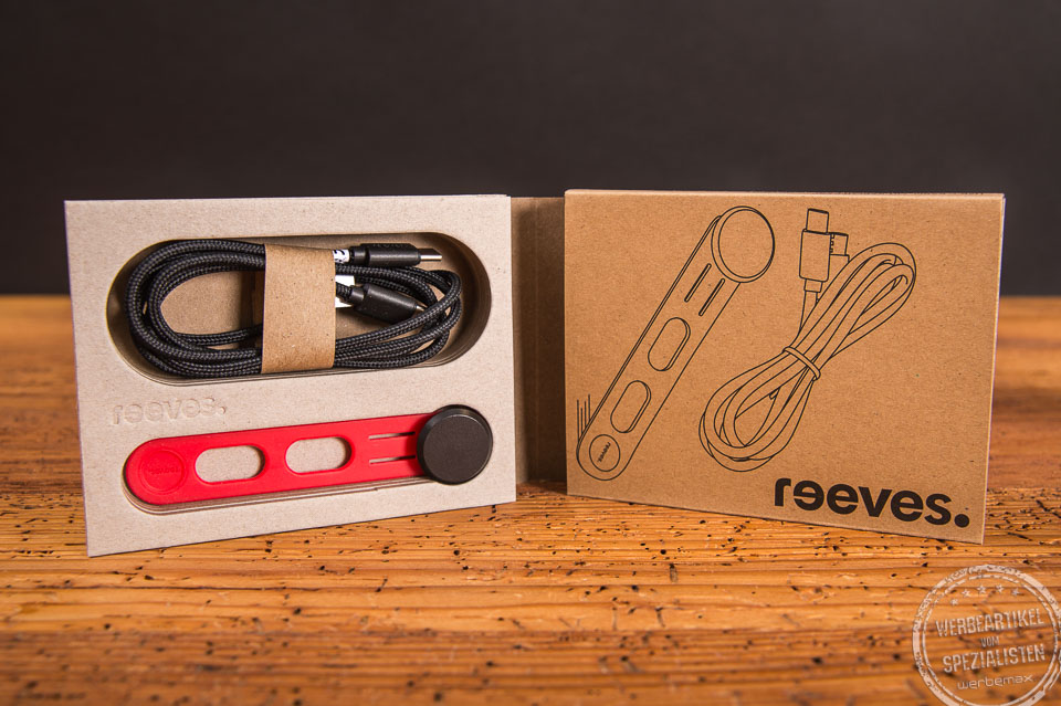 Individuelles Ladekabel aus recycelten Materialien als Gadget f&uuml;r Bewerber, Mitarbeiter und Kunden