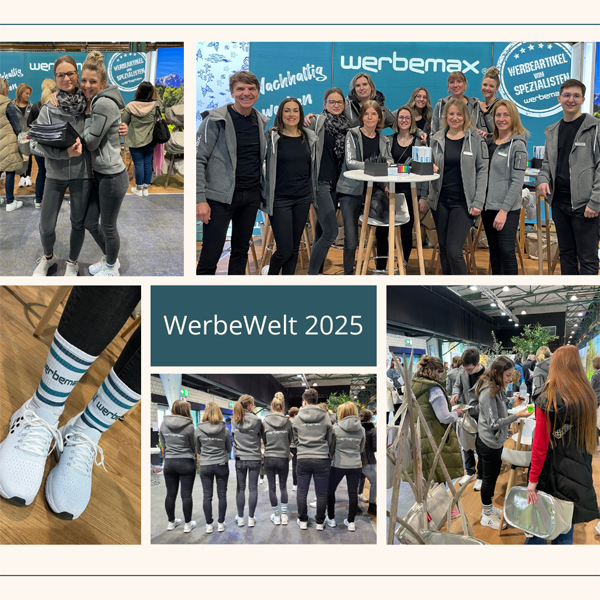 werbemax Team auf der Fachmesse WerbeWelt 2024