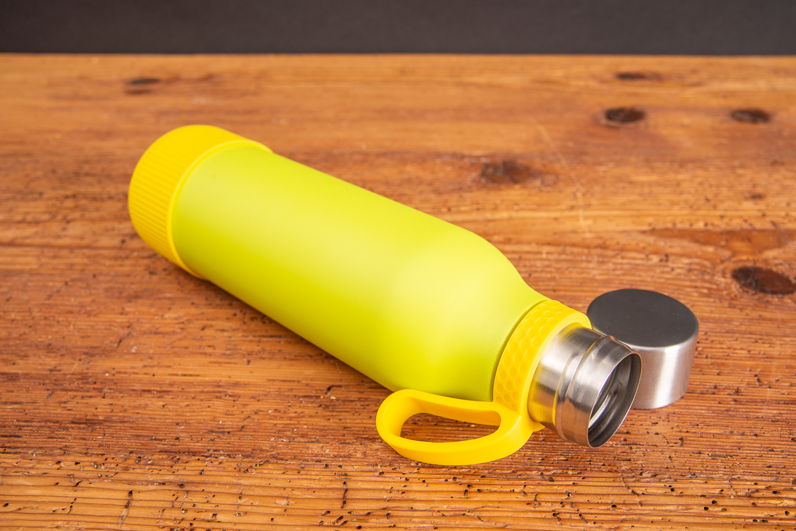 Edelstahl Trinkflasche MyNizza als Werbeartikel.