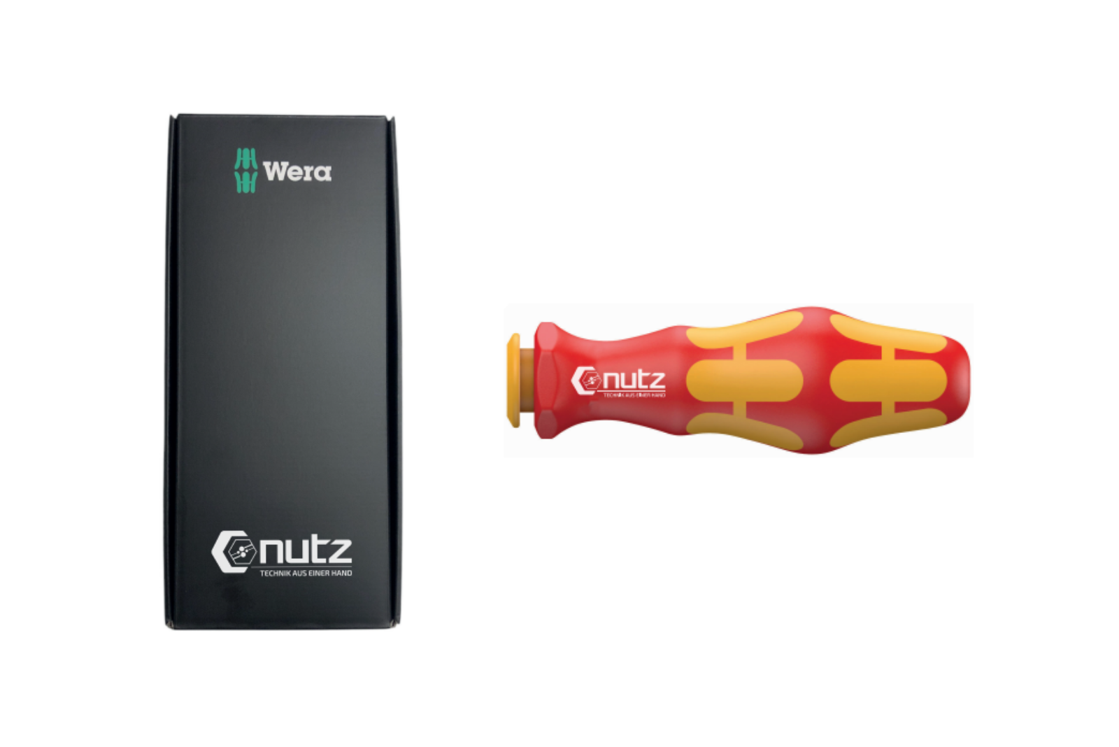 WERA Tool mit Logodruck auf Tool und Verpackung als Werbeartikel.