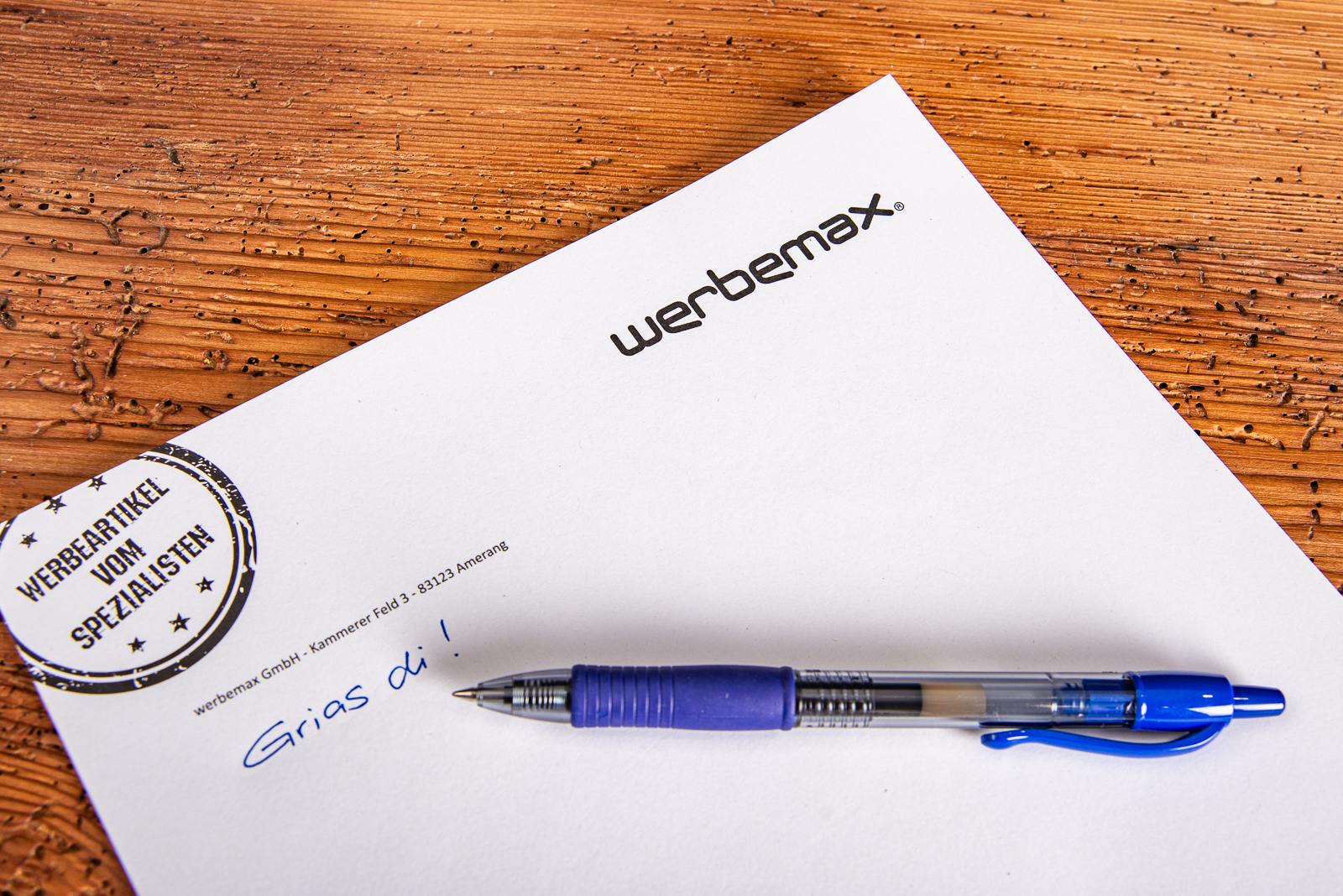 Leichtl&auml;ufiger Gelschreiber G2 von Pilot Pen als g&uuml;nstiger Streuartikel f&uuml;r Messen und Marketingaktionen. 