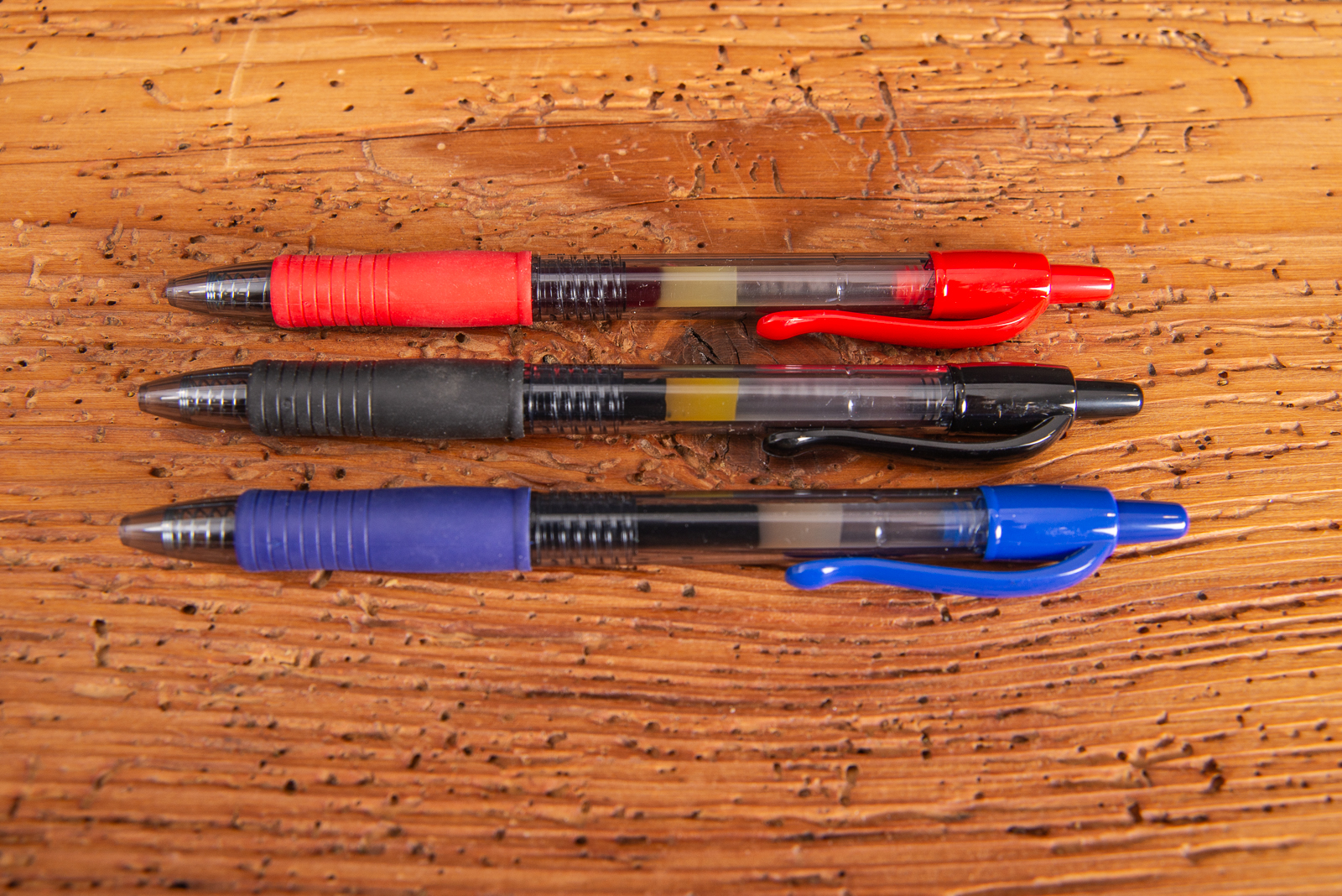 Gelschreiber in verschiedenen Farben. Jetzt mit Logo bedruckbar als g&uuml;nstiger Streuartikel f&uuml;r Messen, Events und Tagungen