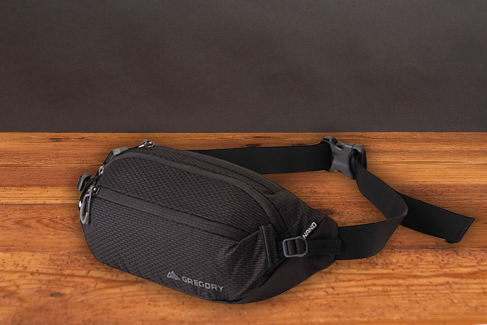 Gregory Nano Waistpack H&uuml;fttasche mit Logo als sportliches Werbegeschenk.