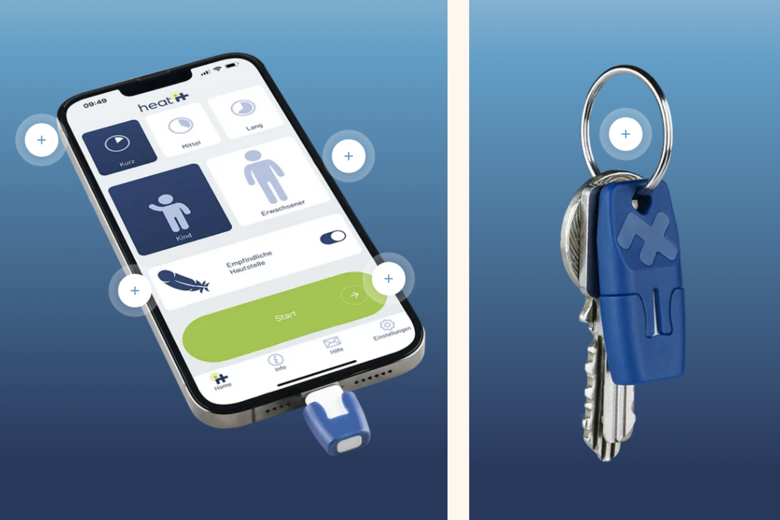 Bedienungsanleitung f&uuml;r HeatIt-Insektenstichheiler.