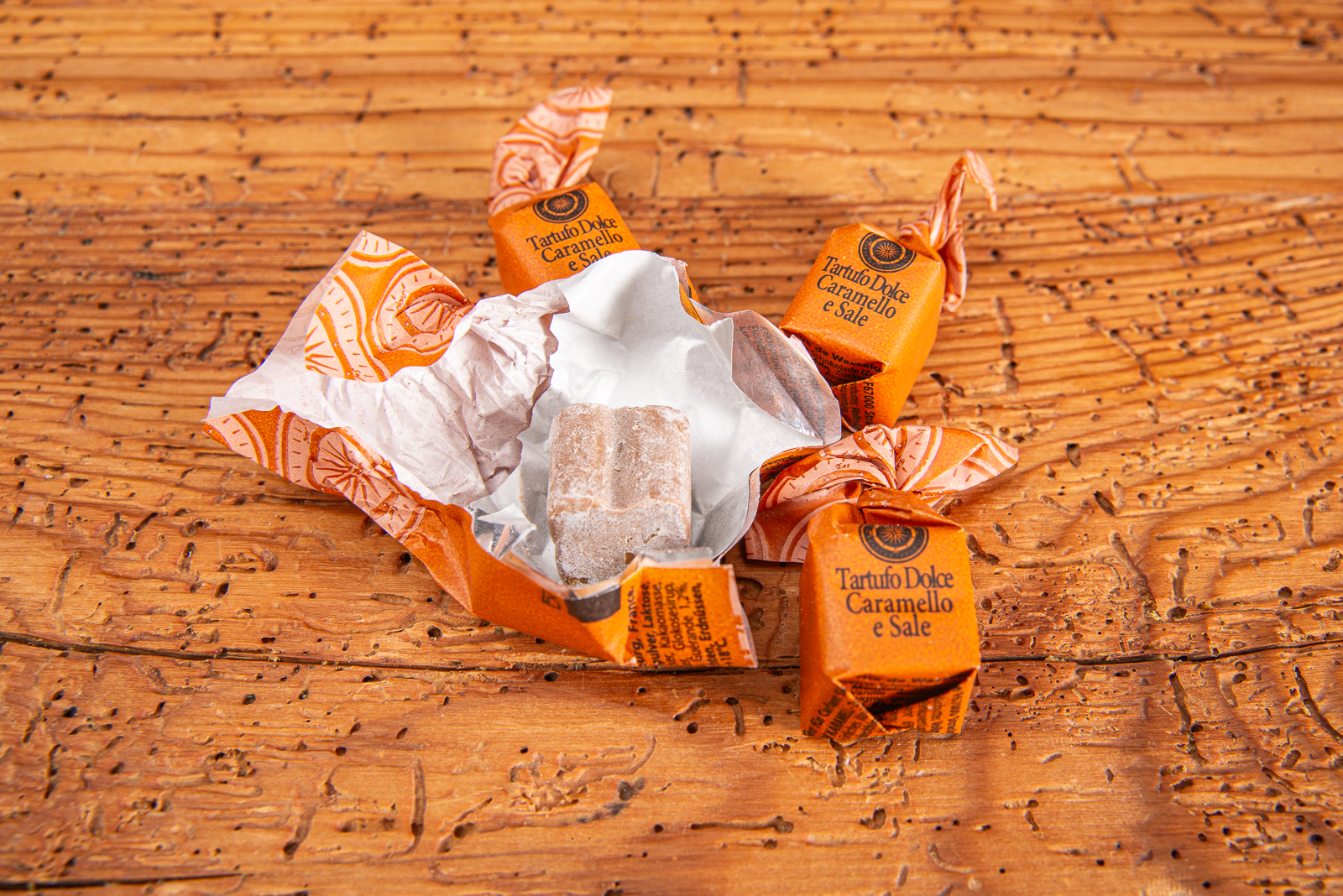 Tartufo Dolce als Streuartikel f&uuml;r Messen.