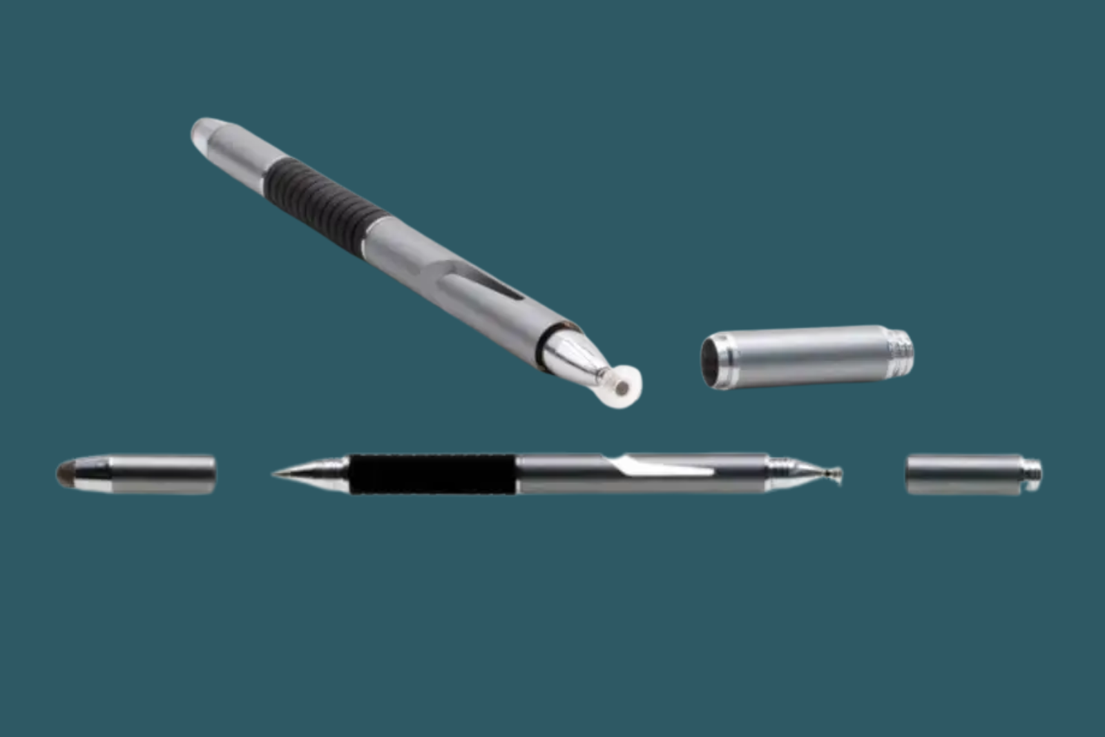 Stylischer 3-in-1-Kugelschreiber STYLLO 2 von BrandCharger als Werbeartikel.