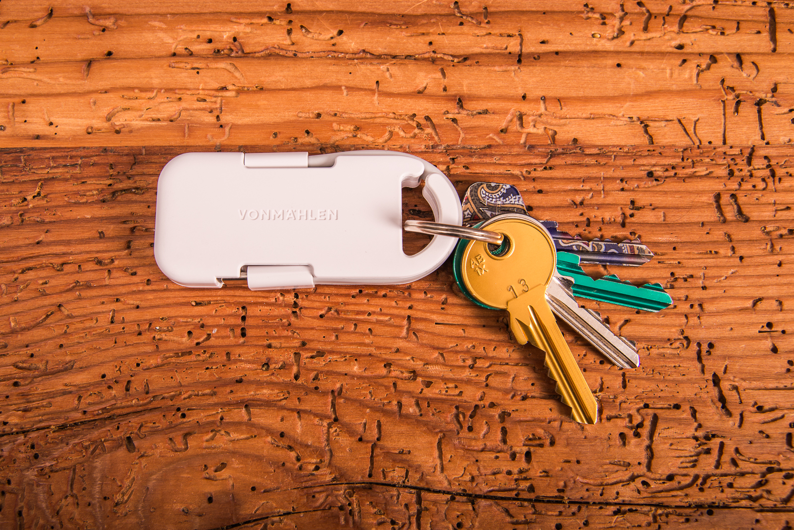 Vonm&auml;hlen Evergreen Go Powerbank als Schl&uuml;sselanh&auml;nger &ndash; ultrakompakter Werbeartikel aus recyceltem Material