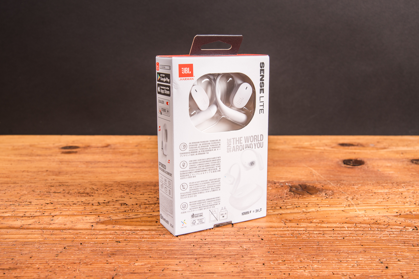 JBL Kopfh&ouml;rer Sense Lite Bluetooth als modernes Werbegeschenk &ndash; kabellose Open Ear Kopfh&ouml;rer mit Firmenlogo personalisieren als Merch f&uuml;r Kunden und Mitarbeiter.