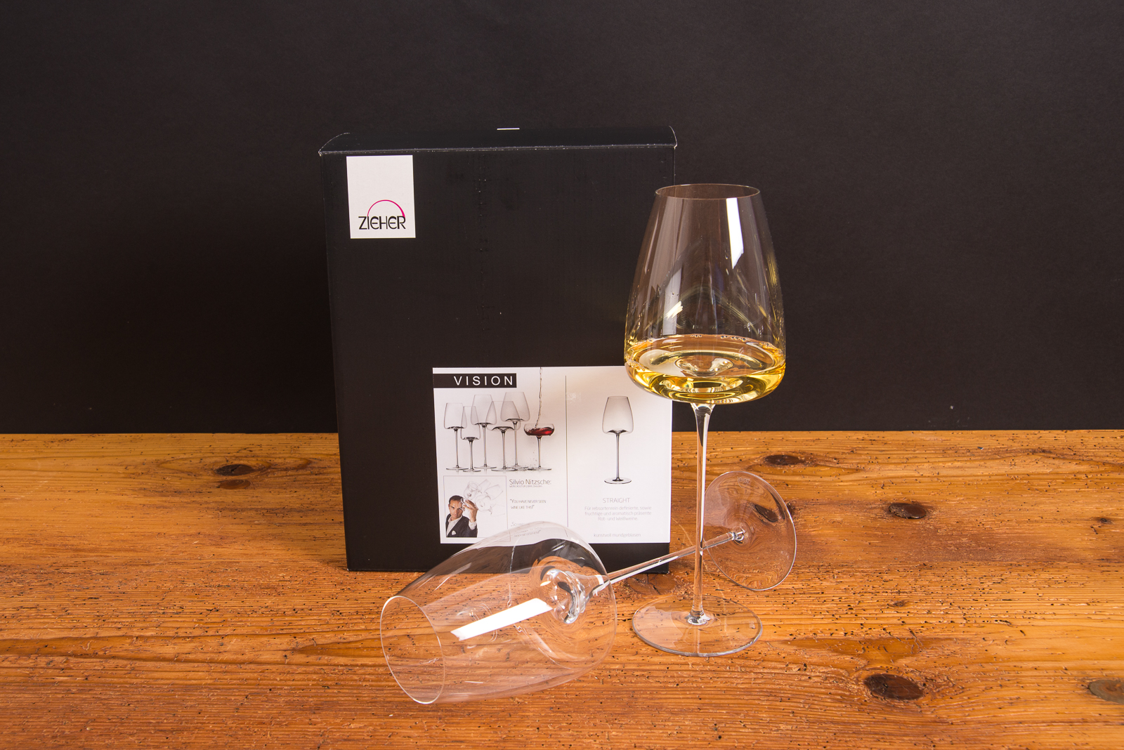 Zieher Vision Straight Universalweinglas f&uuml;r vielseitige Weine und professionelle Tastings.