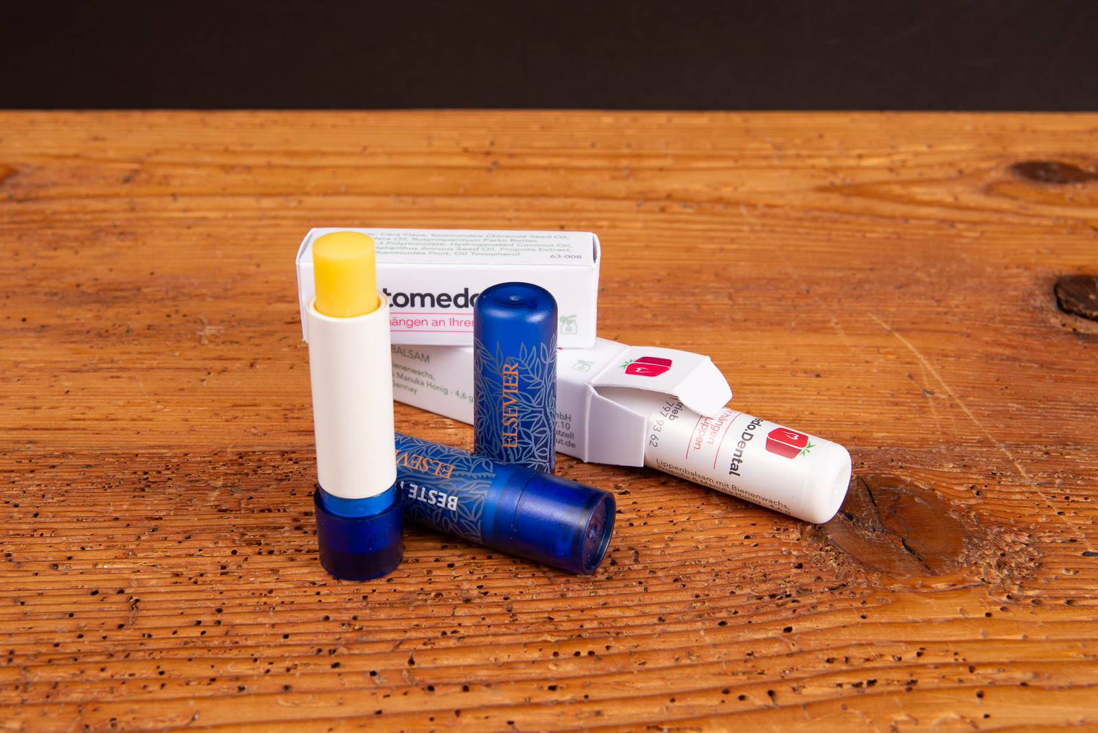 beegut Lippenbalsam mit Manuka Honig und Propolis als Werbegeschenk, nat&uuml;rliche Lippenpflege mit individueller Bedruckung