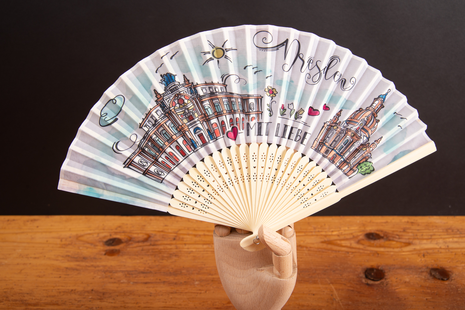 Individuell gestalteter Handf&auml;cher als Werbeartikel &ndash; F&auml;cher bedrucken lassen f&uuml;r Events