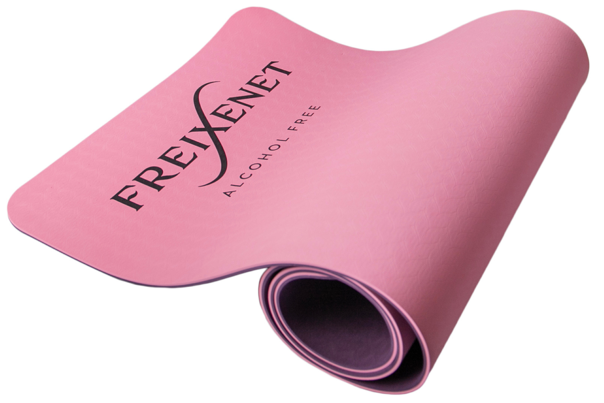 Yogamatte als gebrandeter Werbeartikel f&uuml;r Eventmarketing mit Freixenet Alcohol Free Logo.