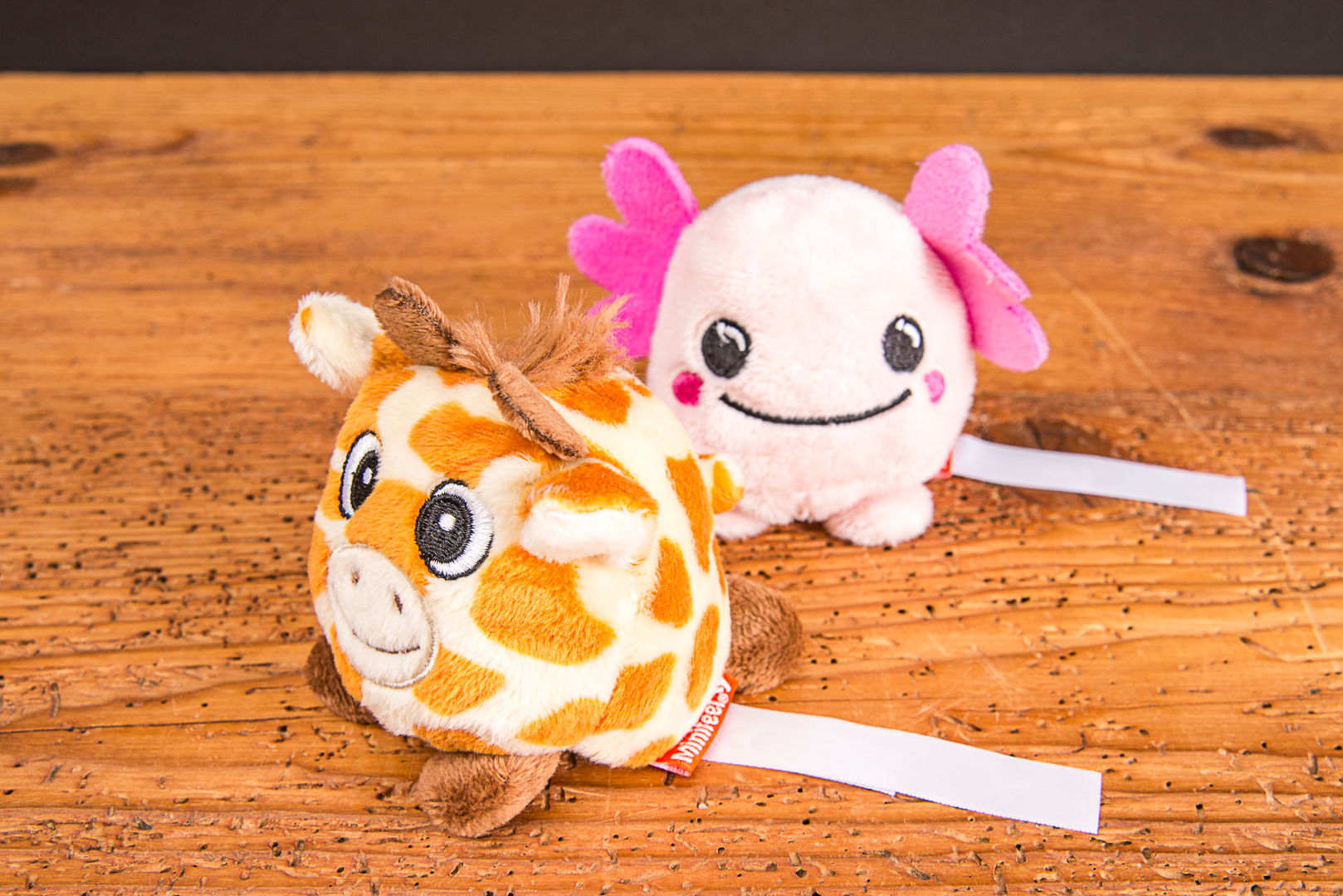 Schmoozies Displayreiniger Axolotl als bedruckbarer Werbeartikel zur Reinigung von Displays.