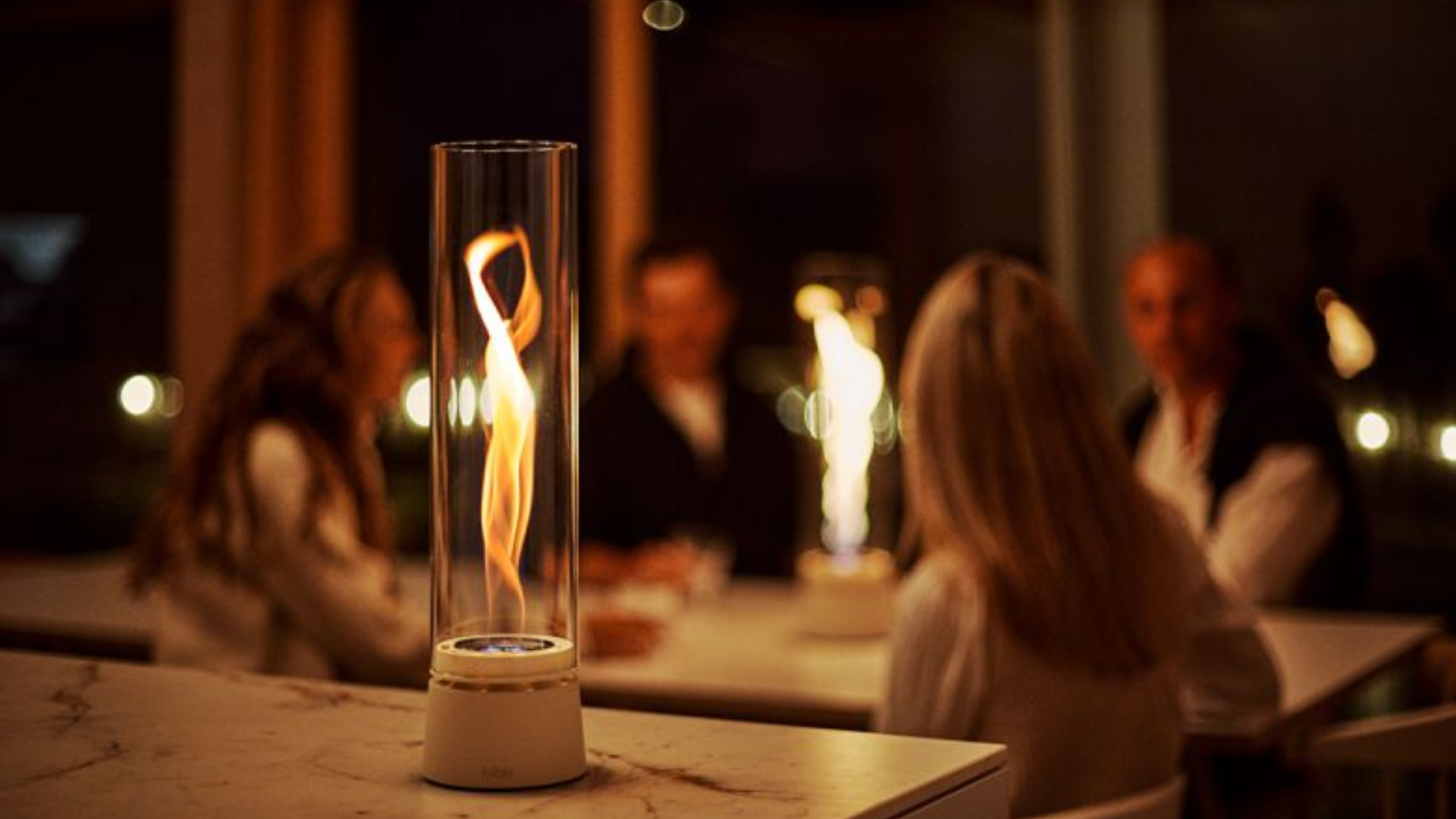 h&ouml;fats SPIN air Tischfeuer im Einsatz als hochwertiges Kundengeschenk und Mitarbeitergeschenk