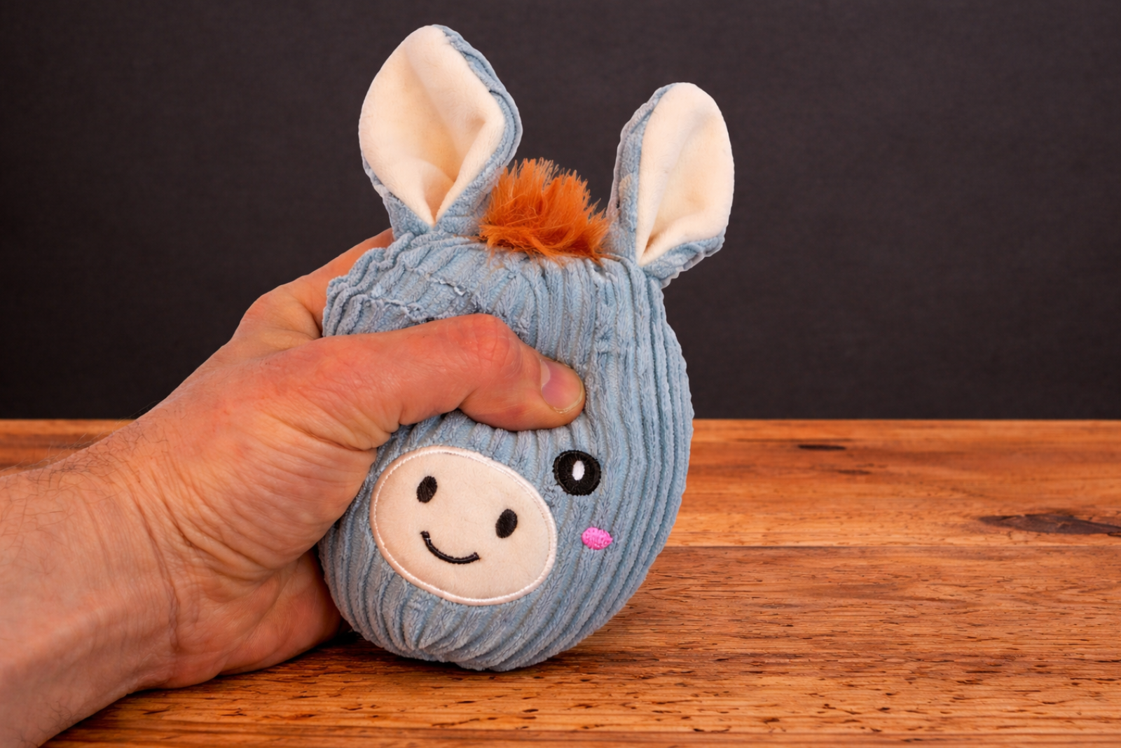 Squeeze Buddy Anti Stress Ball als Handtrainer und Werbeartikel mit Logo bedruckt