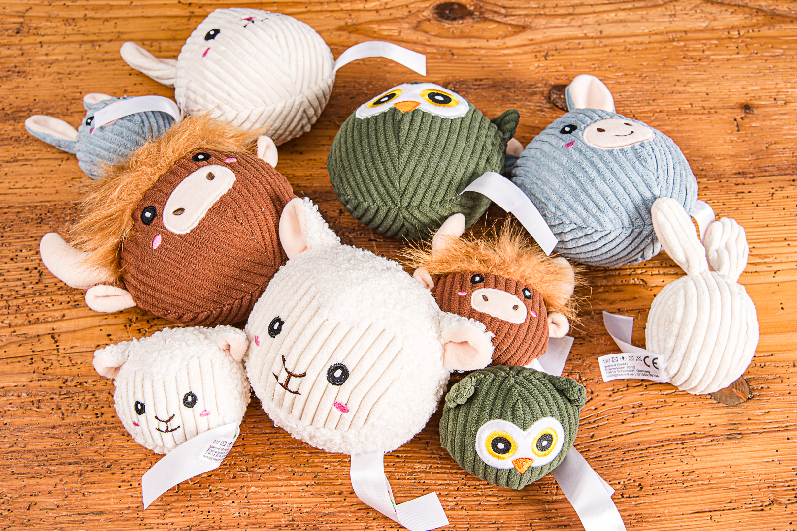 Squeezebuddies Anti Stress B&auml;lle mit Logo als kreative Werbeartikel f&uuml;r Kinder und Events