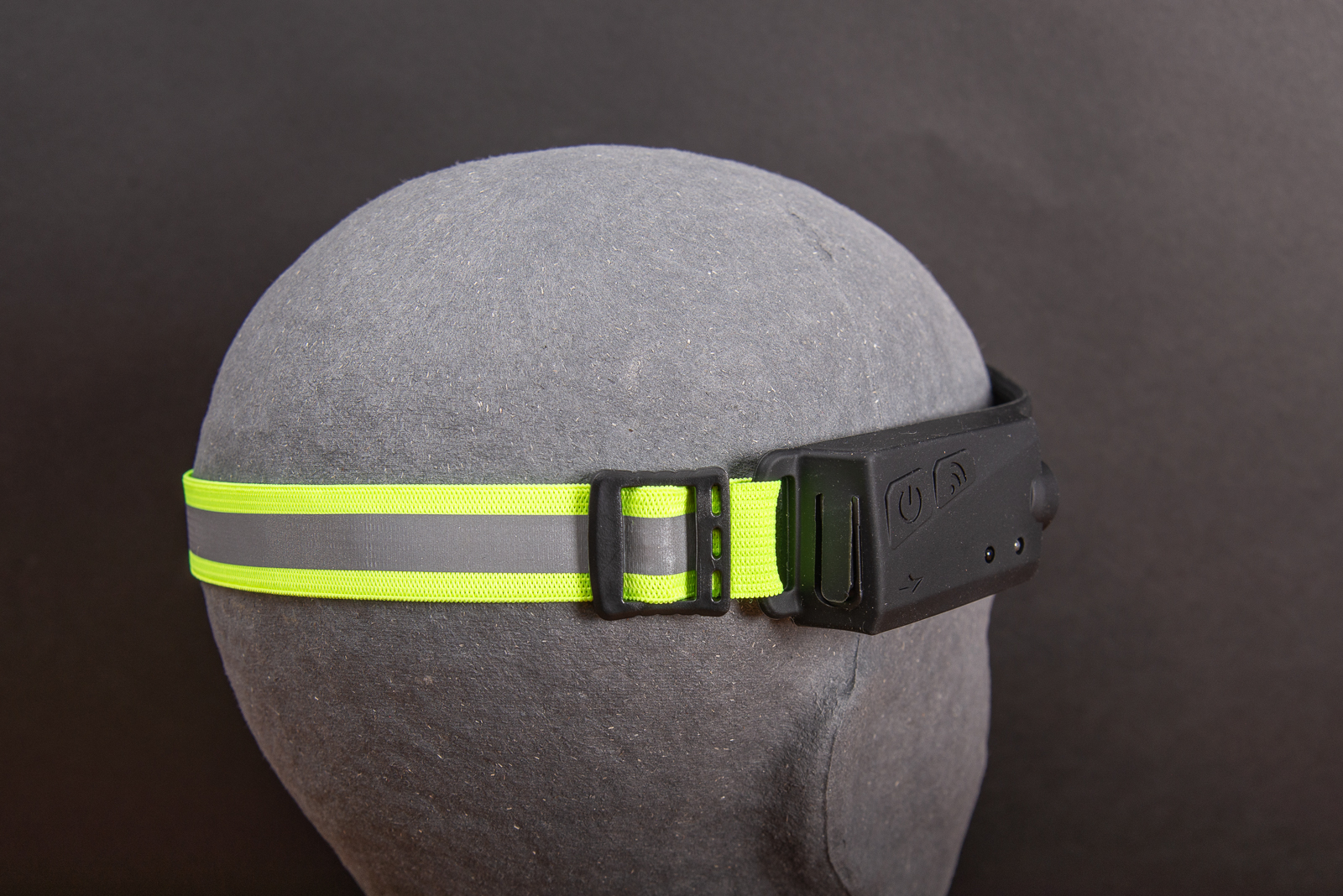 Stirnlampe LED mit Reflektorband als praktisches Mitarbeitergeschenk f&uuml;r Sport und Freizeit