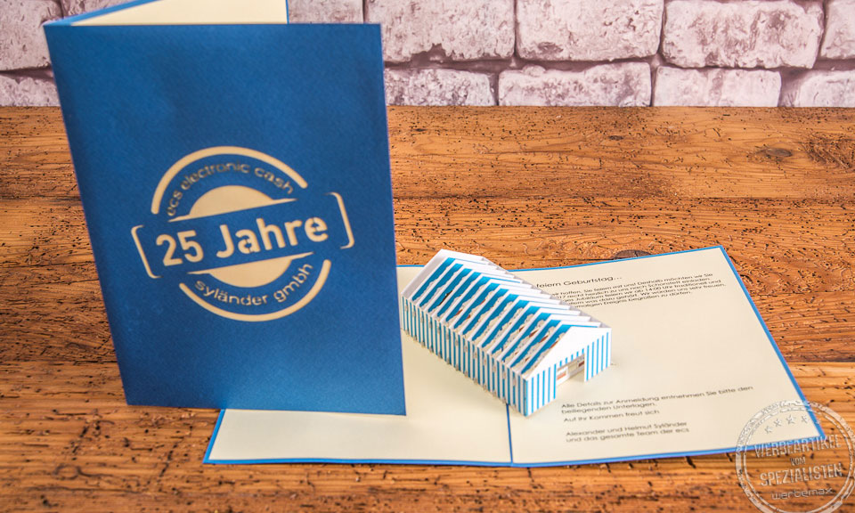 Werbeartikel Firmenjubil&auml;um