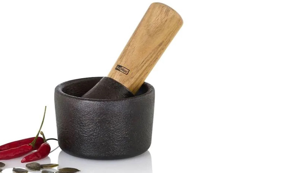 AdHoc M&ouml;rser und St&ouml;&szlig;el als Werbeartikel