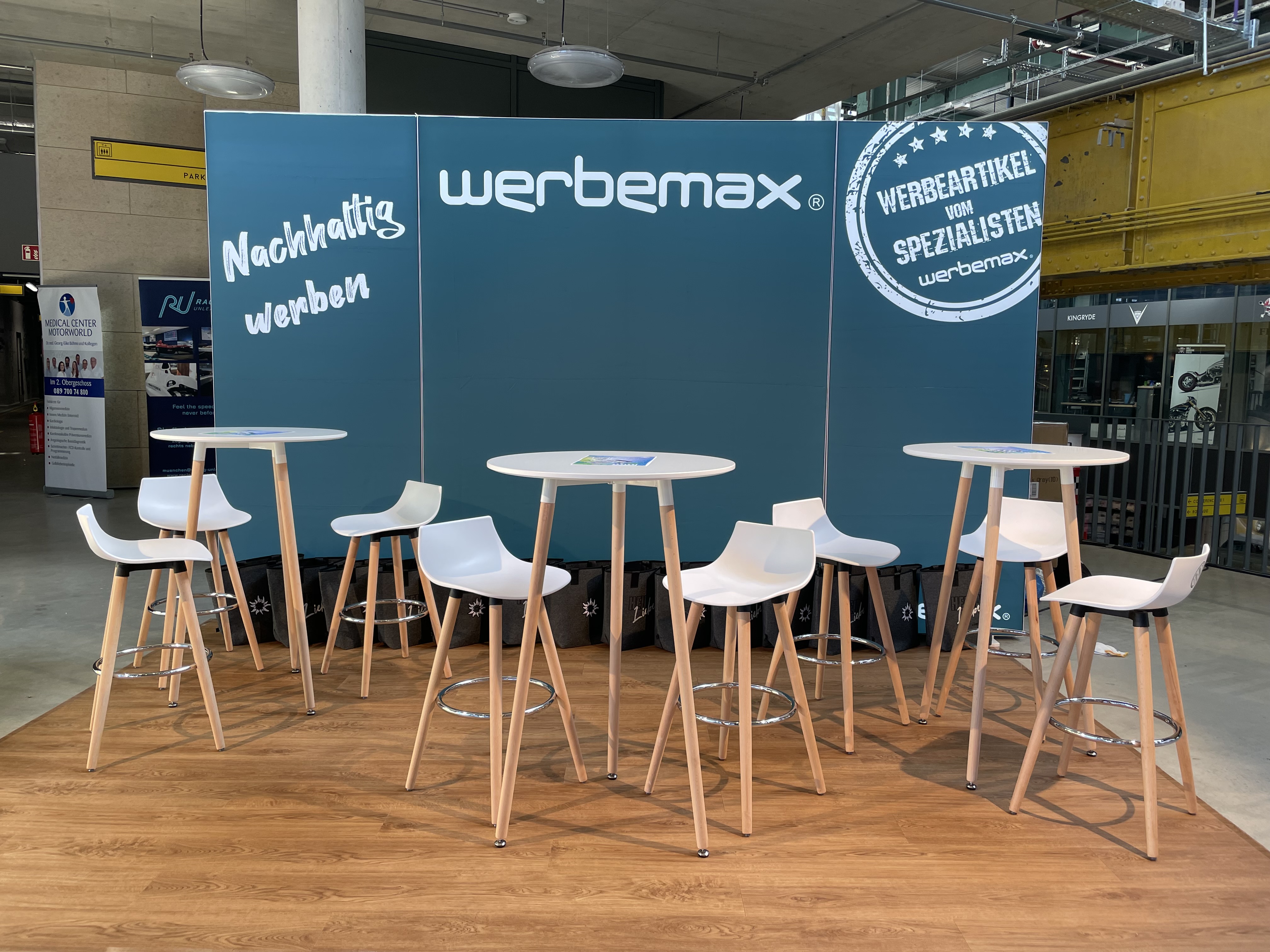 werbemax WerbeWelt Messestand