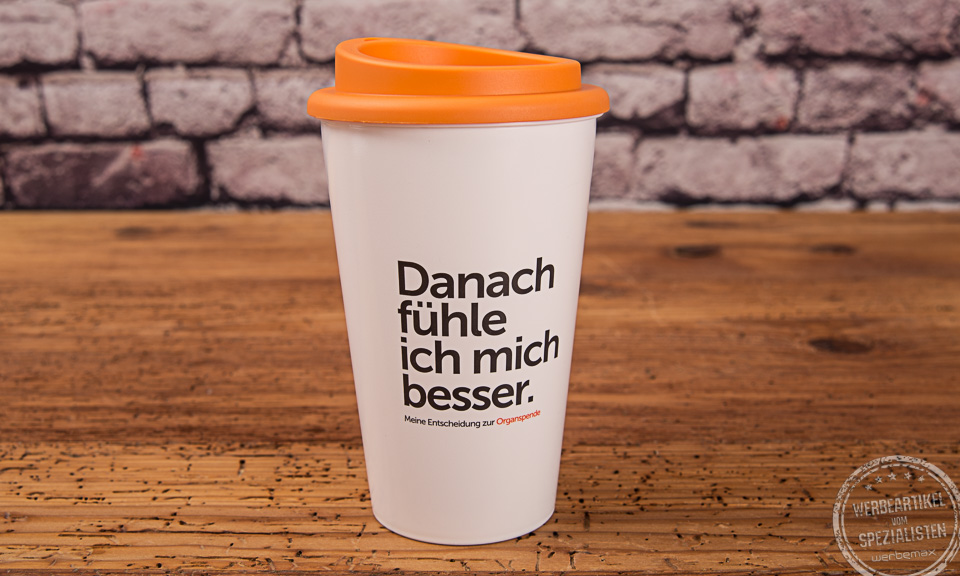 To go Becher Organspende