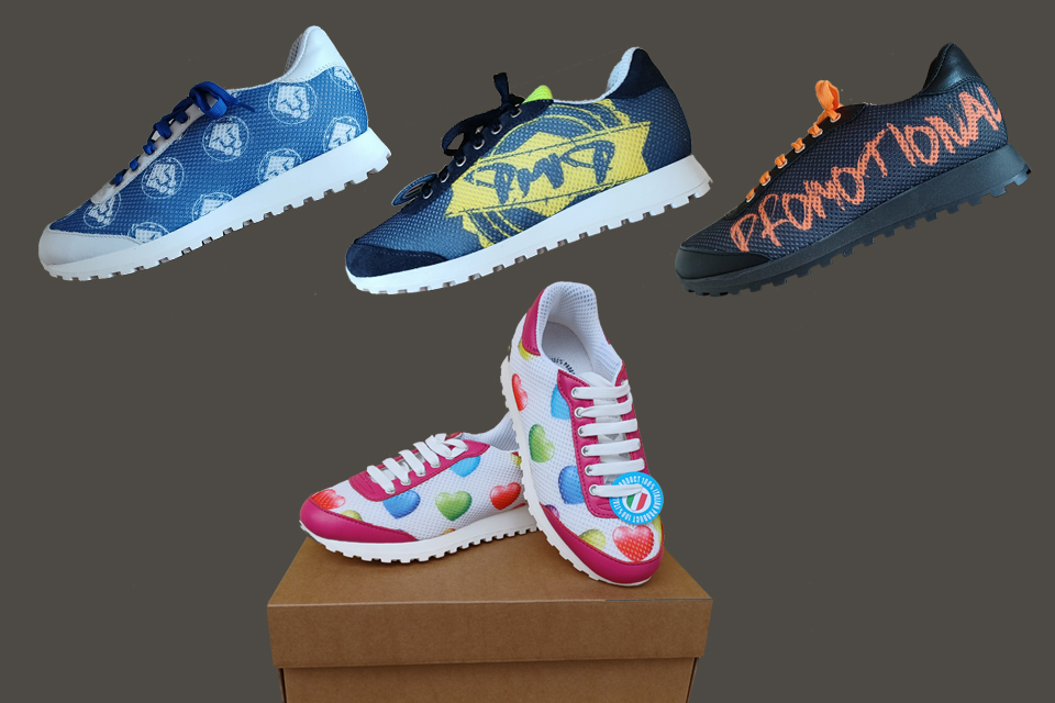 Mesh Druck Schuhe Team