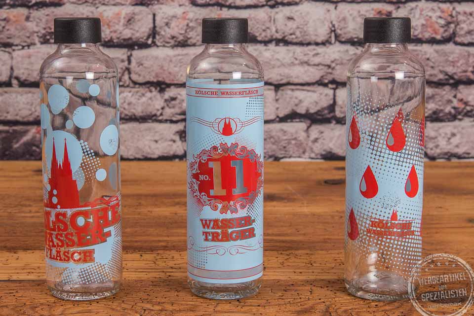 Trinkflaschen mit besonderem Design