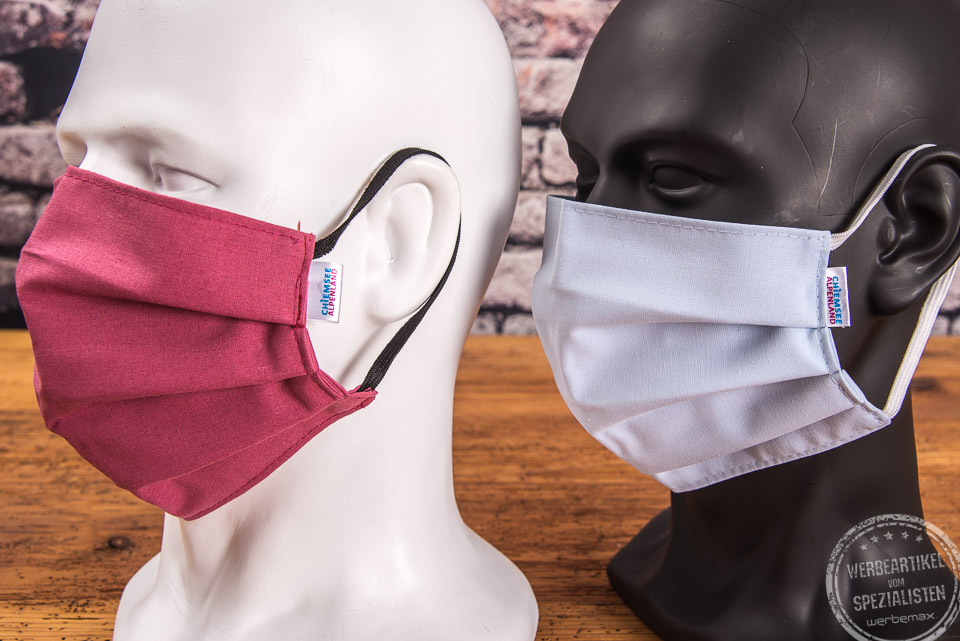 community maske mit logo