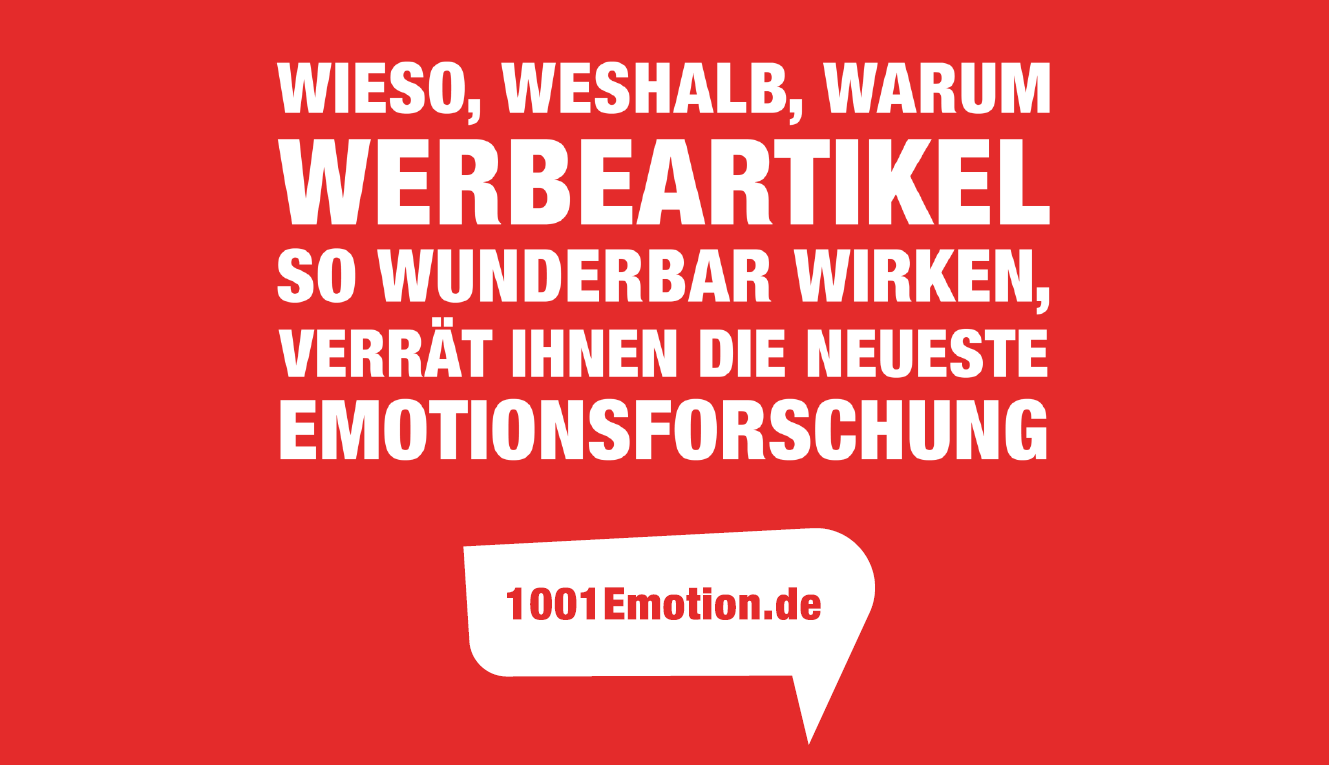 die emotinale wirkung von werbeartikeln 