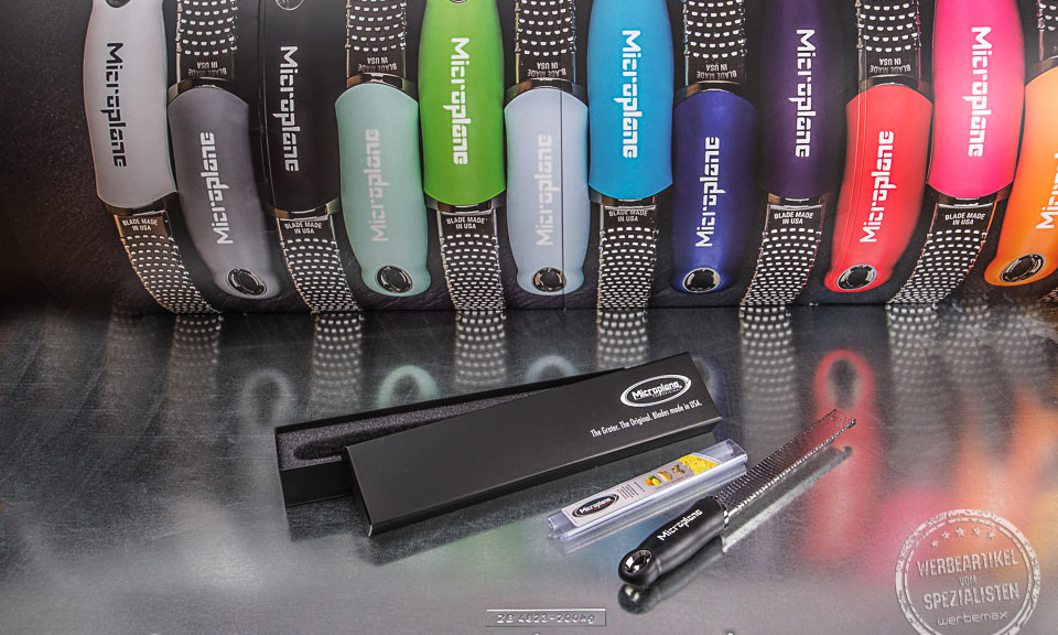 Werbegeschenk K&uuml;chenreibe Farbpalette