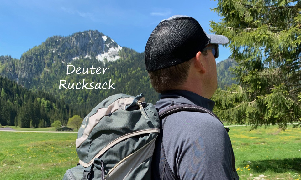 Deuter Rucksack bestickt