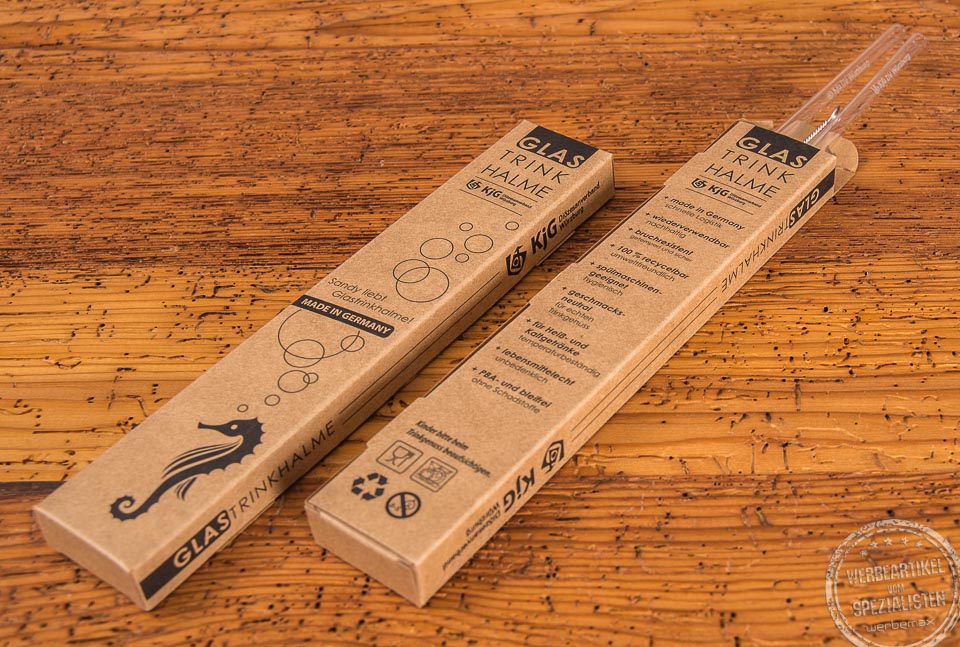 Glasstrohhalme f&uuml;r Firmen