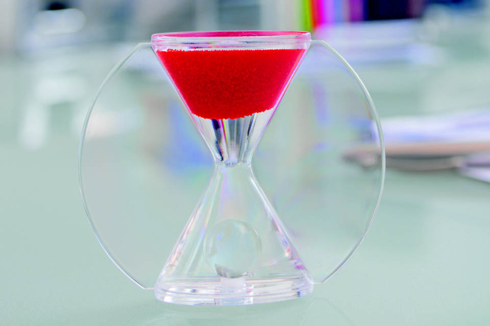Sanduhr mit Aha-Effekt von Paradox