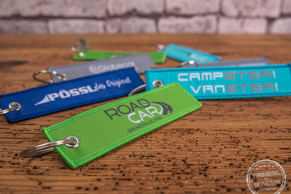 bedruckter Schl&uuml;sselanh&auml;nger