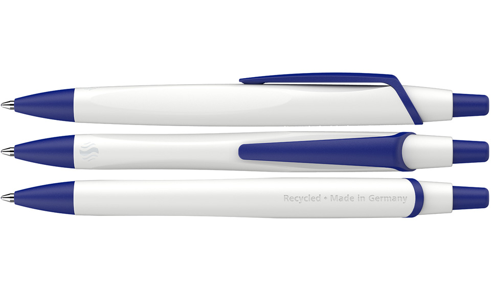 schneider reco werbekugelschreiber blau wei&szlig;