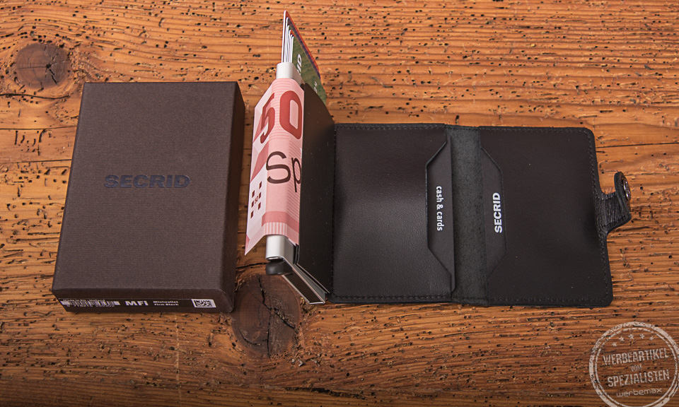Secrid Miniwallet schwarz