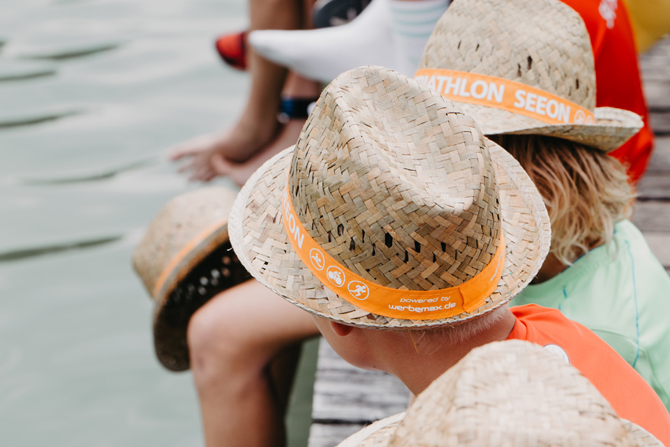 Triathlon Seeon Strohhut