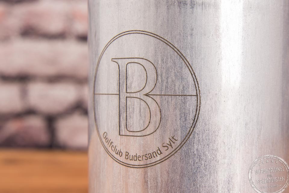 Golfclub Sylt Trinkflasche mit Logo