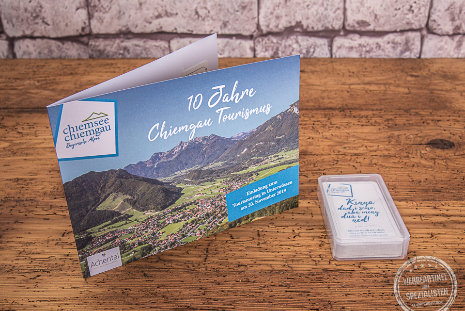 Spielkarten mit Logodruck