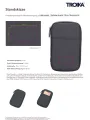 TROIKA Smart Traveller Organizer Druckstandskizze