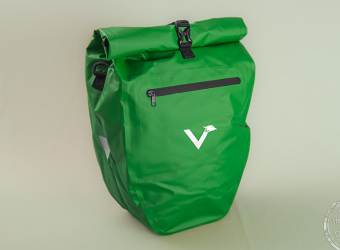 Valkental Gepäckträgertasche grün