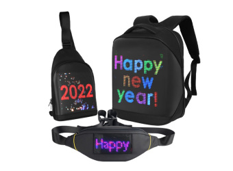 Smart LED Backpack Shoulder Bag