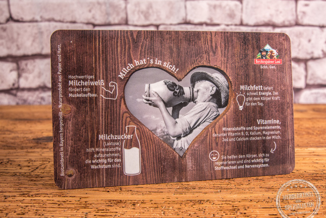 Brotzeitbrettl Berchtesgadener Milch