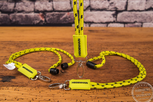 Kordelschl&uuml;sselband Heidenhain aus Kordelmaterial