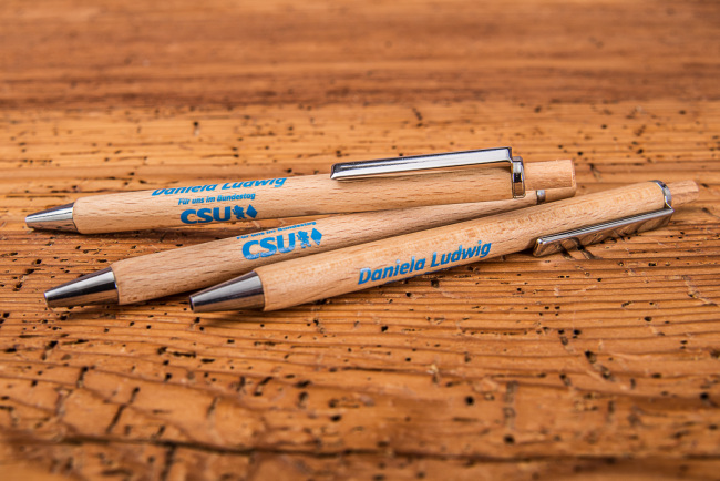 Holzkugelschreiber bedrucken 