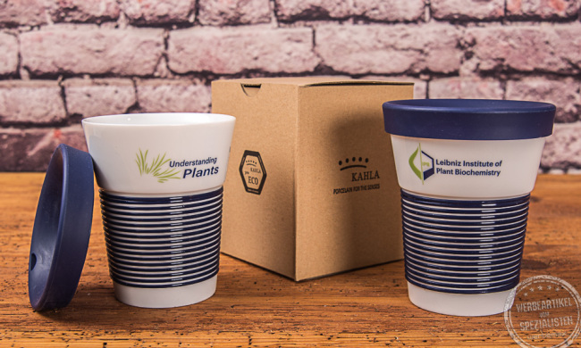 Cup it Kahla Porzellanbecher f&uuml;r Coffee to go mit Logodruck