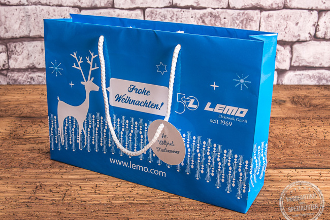 Weihnachtstüte Werbeartikel