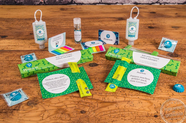 werbeartikel set pearson